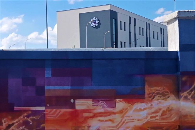 Nowy mural na Pogodnie