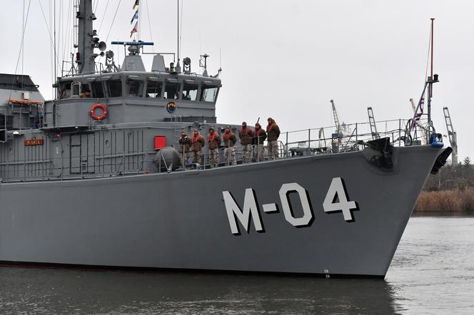 Okręty NATO wpłynęły do szczecińskiego portu