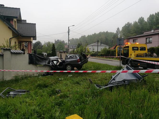 Tragiczny wypadek w Bukownie, nie żyje 20-latek
