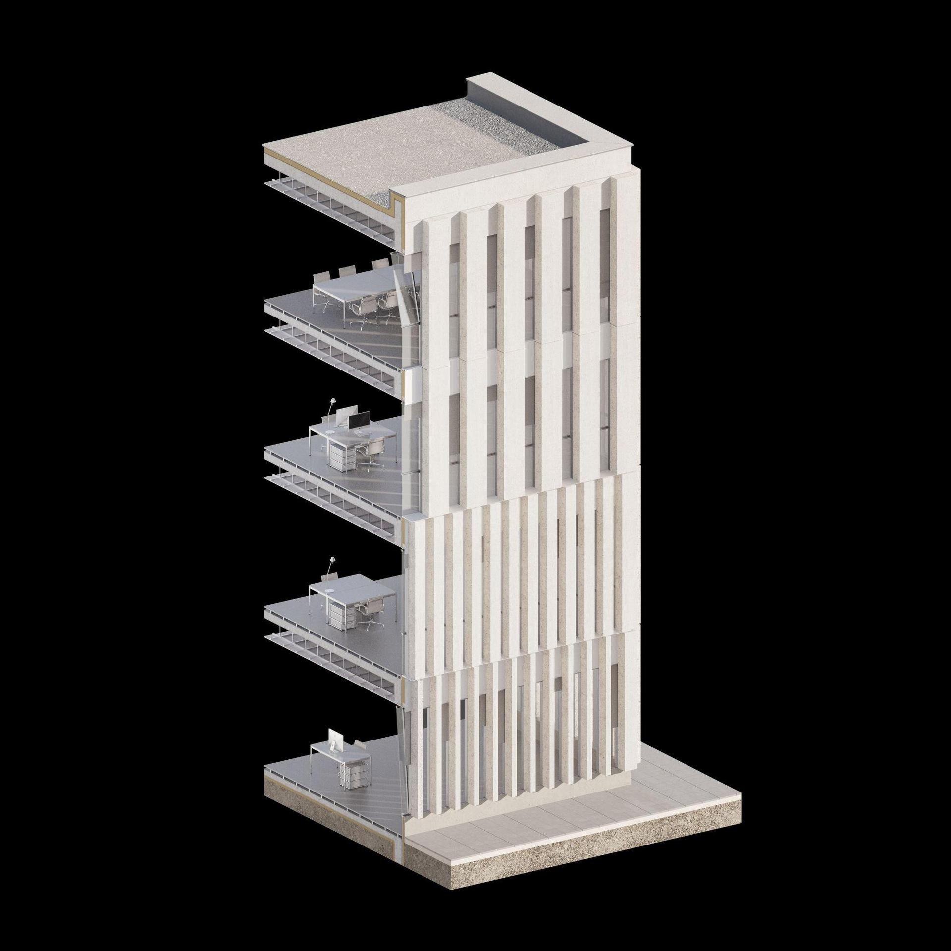 Siedziba Sądu i Prokuratury Rejonowej w Końskich według Heinle, Wischer und Partner Architekci