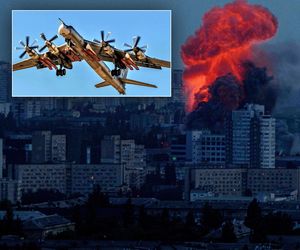 Zmasowany rosyjski atak rakietowy i dronowy na Ukrainę. Zemsta za operację „Pajęczyna”?