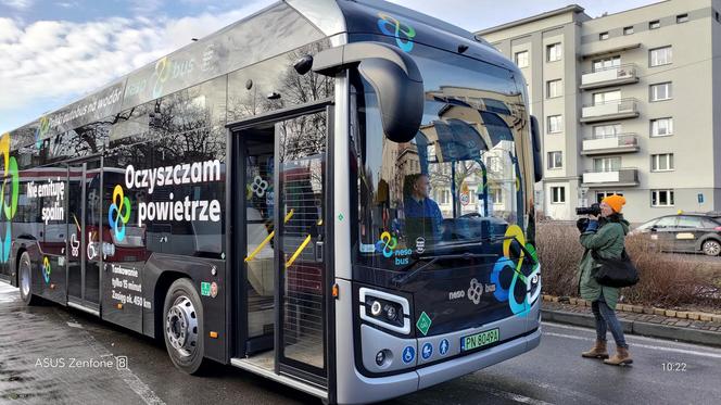 Sosnowiec testuje wodorowy autobus