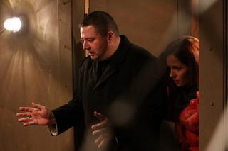 	Pierwsza miłość. Aldona (Anna Prus), gangster Sylwester Banaszkiewicz Medyk (Witold Wieliński)