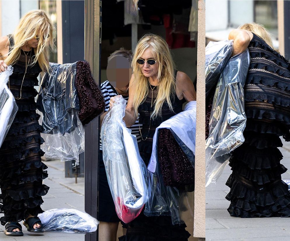 Monika Olejnik. W falbanach pogubiła pranie