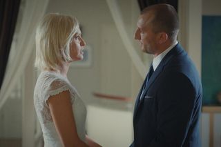 M jak miłość odc. 1831. Dorota (Iwona Rejzner), Bartek (Arkadiusz Smoleński