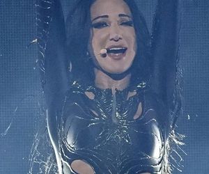 Justyna Steczkowska -  miny Justyny Steczkowskiej na Eurowizji