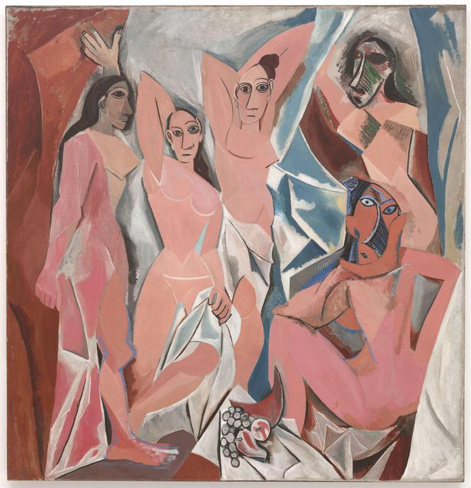 Pablo Picasso, „Panny z Awinionu”, 1907, Museum of Modern Art, Nowy Jork, Stany Zjednoczone