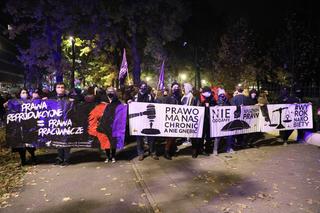 Protest kobiet w Warszawie