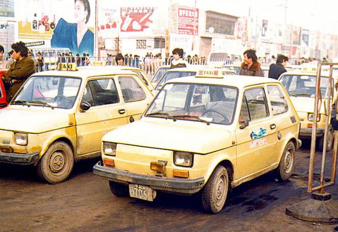 Fiat 126p - TAXI w Chinach