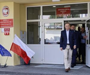 Andrzej Duda głosował w Wielkopolsce