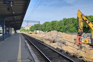 Na stacji Olsztyn Główny trwają intensywne prace 