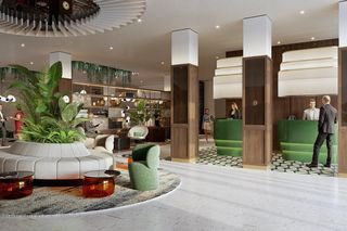 Wnętrza Grand Hotelu we Wrocławiu