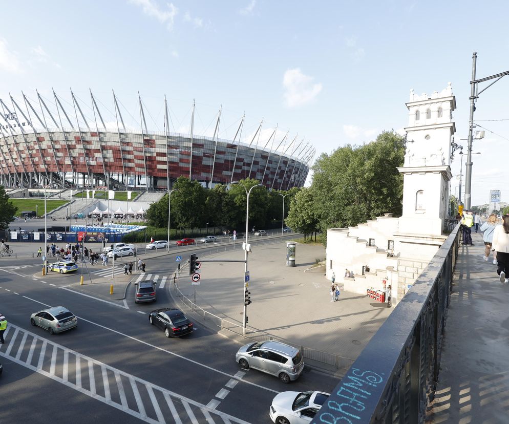 Koncert Justina Timberlake'a w Warszawie - fani pod PGE Narodowym