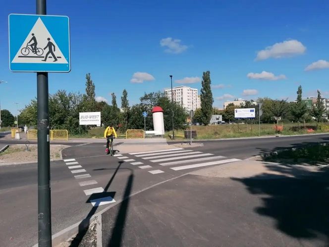 Nowa ścieżka rowerowa