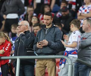 Kibice podczas meczu Górnik Zabrze - Legia Warszawa (01.04.2024)