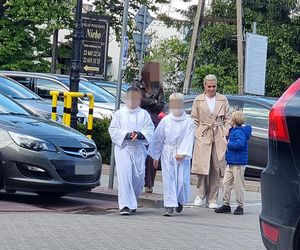 Marcin Mroczek na białym tygodniu komunijnym