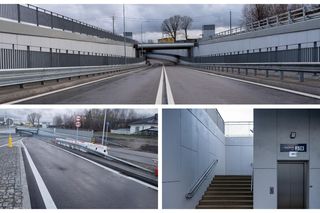 Nowy wiadukt w Łapach