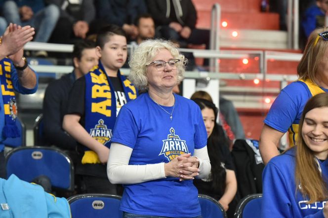 Arriva Polski Cukier Toruń - AMW Arka Gdynia, zdjęcia kibiców i zawodników z Areny Toruń