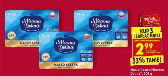 Ogromne promocje w Biedronce.  Szynka za 1 zł, masło za 3 zł, lody i czekolady za darmo