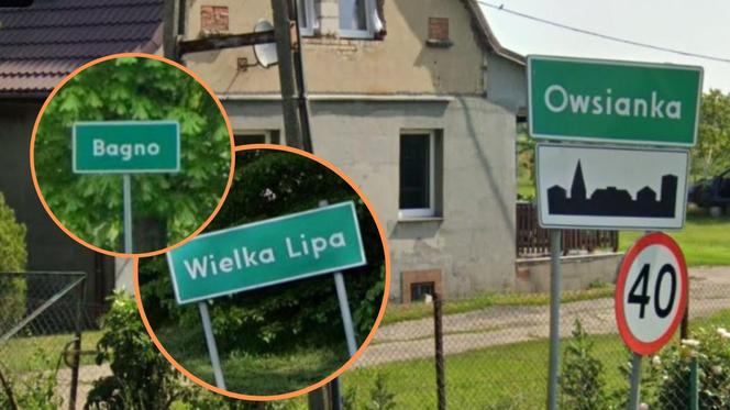 Śmieszne nazwy miejscowości na Dolnym Śląsku. Dziadowa Kłoda, Wińsko, Bagno i wiele innych 