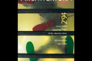 Okładka Miesięcznik Architektura 02/1994