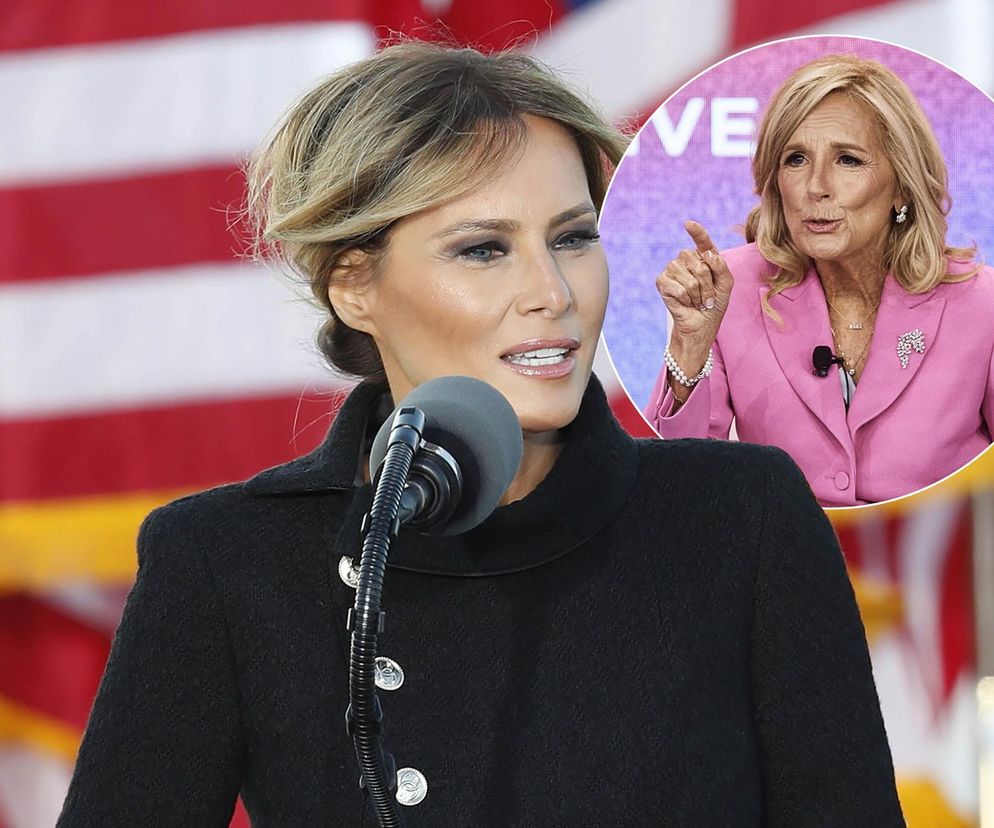 Wojna pierwszych dam! Melania Trump zadała cios Jill Biden, w tle afera o staniki!