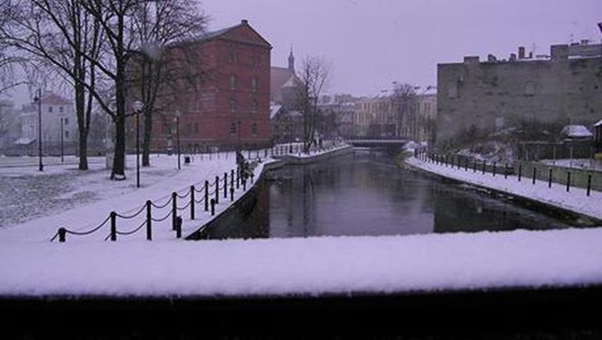 Bydgoszcz w śniegu