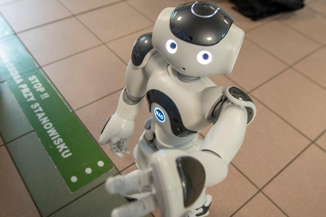 Roboty pomagają...