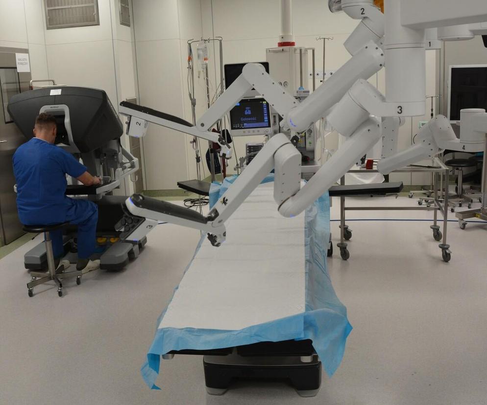 Robot da Vinci w Szpitalu Miejskim w Olsztynie