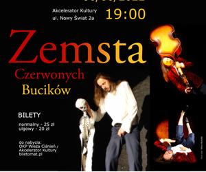 „Zemsta Czerwonych Bucików”  w Akceleratorze Kultury w Kaliszu 