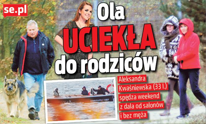 Ola uciekła do rodziców