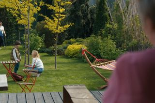 Barwy szczęścia, odcinek 3240. Mateuszek (Filip Kowalewicz), Dominika (Karolina Chapko), Sonia (Weronika Nockowska)