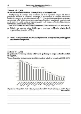 Matura 2013 WOS poziom podstawowy