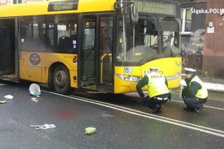 Naćpany kierowca autobusu potrącił pieszą