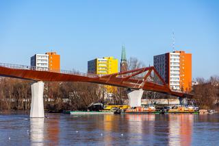 Kładka pieszo-rowerowa przez Wisłę