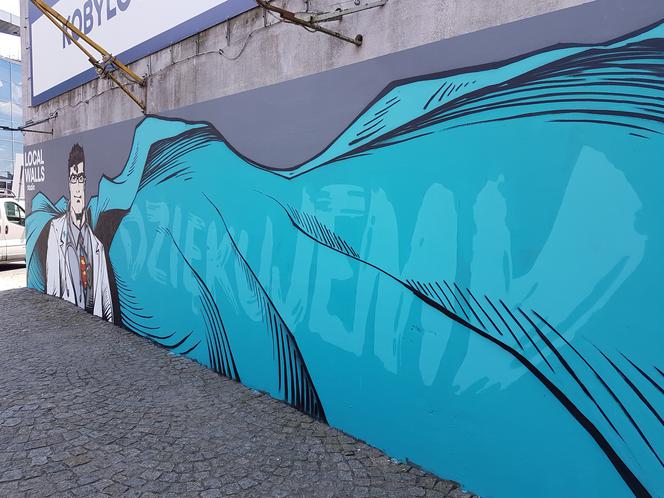 Murale mają upiekszać miejską przestrzeń