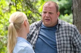 	M jak miłość odc. 1695. Tadeusz (Bartłomiej Nowosielski), Jagoda (Katarzyna Kołeczek)