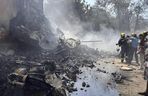 Katastrofa samolotu, który rozbił się w mieście Ahmadabad w północno-zachodnich Indiach w stanie Gudżarat