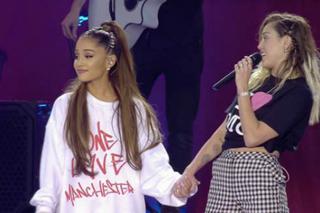 One Love Manchester: Ariana Grande i Miley Cyrus wzruszały w duecie 