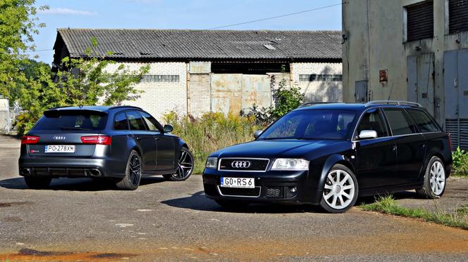 Audi RS6 Avant C7 (2014 r.) vs. Audi RS6 Avant C5 (2003 r.)