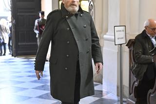 Daniel Olbrychski na pogrzebie Zofii Kucówny