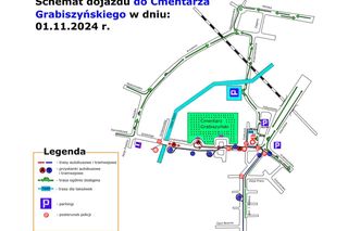 Znamy rozkłady jazdy MPK na 1 listopada 2024 roku