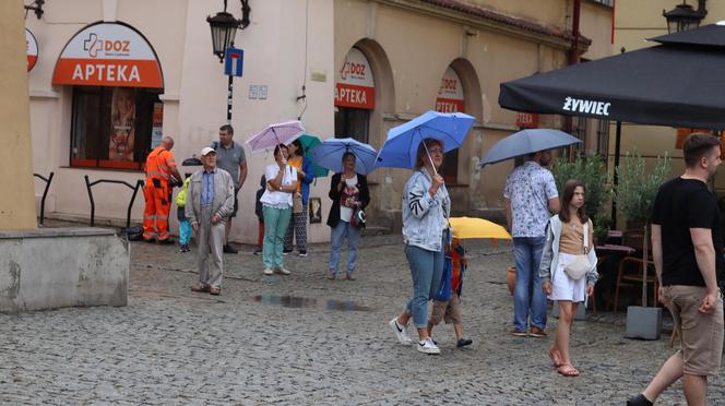 Fatalna pogoda w Lublinie! Miał być upał, a jest zlewa [GALERIA]