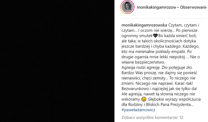 Gwiazdy żegnają Pawła Adamowicza