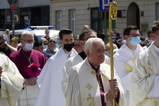 Procesja Bożego Ciała w Poznaniu 03.06.2021 
