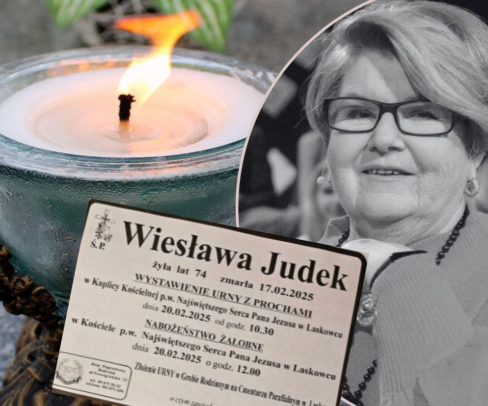 Wiesława Judek z Sanatorium miłosci. Pogrzeb