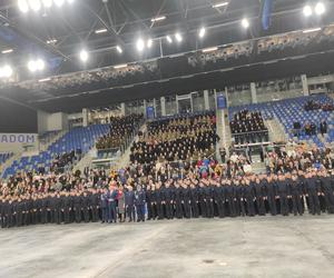 Zaprzysiężenie nowych policjantów