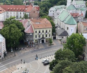 Panorama Lublina z najwyższego punktu widokowego w mieście - Wieży Trynitarskiej