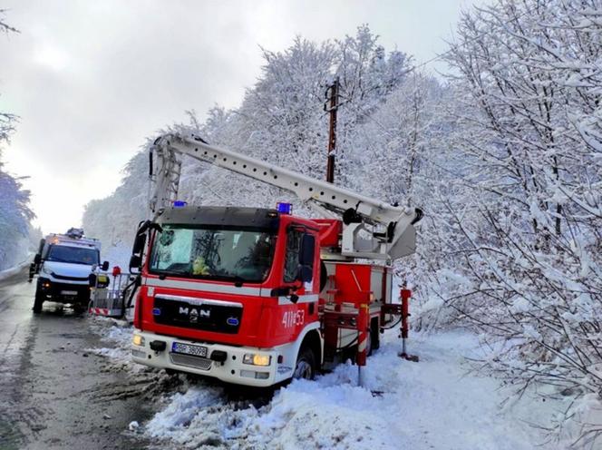 Przez śnieg brakuje prądu