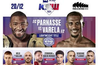 KSW 101 KARTA walk. Parnasse - Varela kolejność walk: Kto walczy na gali KSW w Paryżu 20.12.2024?